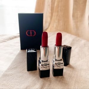 Dior Rouge 999 lipstick set